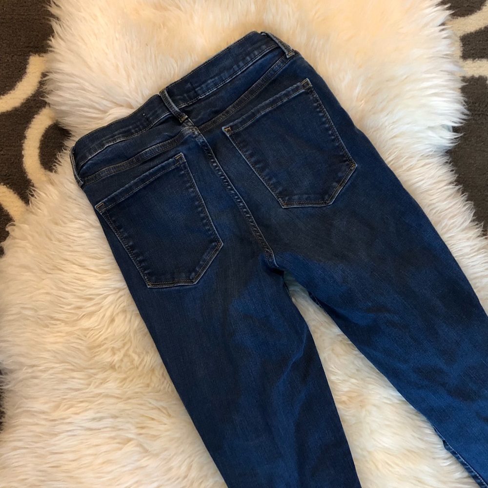 Gap True Skinny Super High Rise Denim Jeans, 27 R